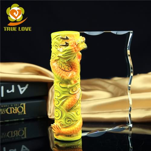 Beveled Cut Crystal Trophy