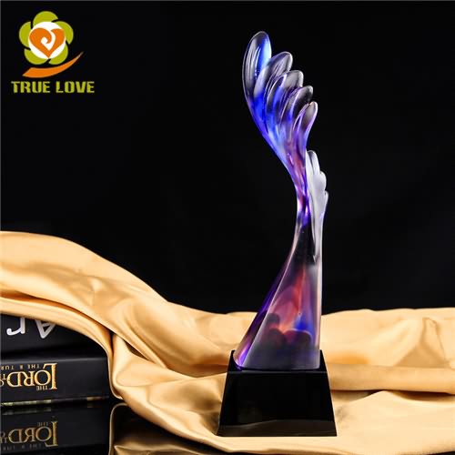 Colored Glazed Trophy