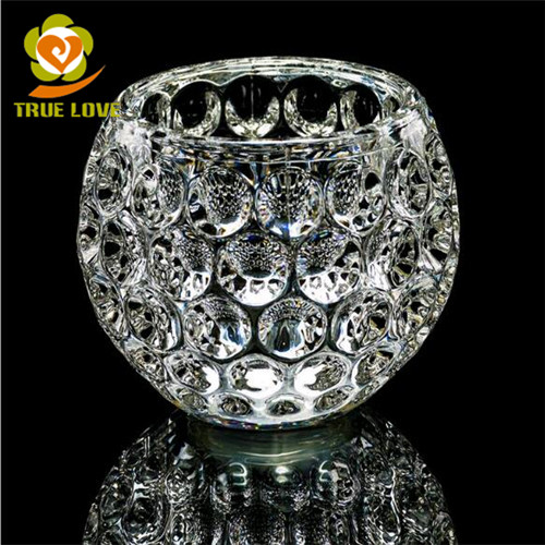 Small Cut Glass Vase (2)