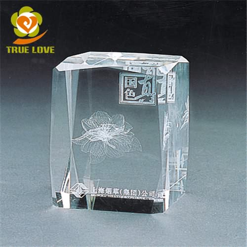 Crystal Cube For Gifts