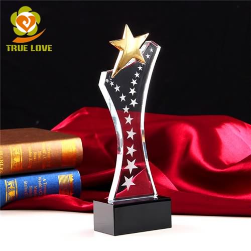 Crystal Star Award Trophy  (2)