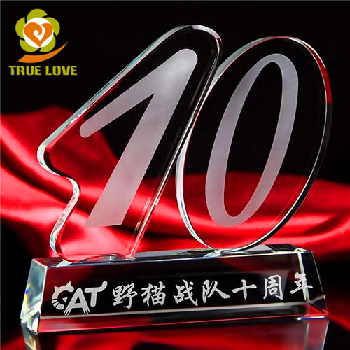 Glass Number Plaques (2)