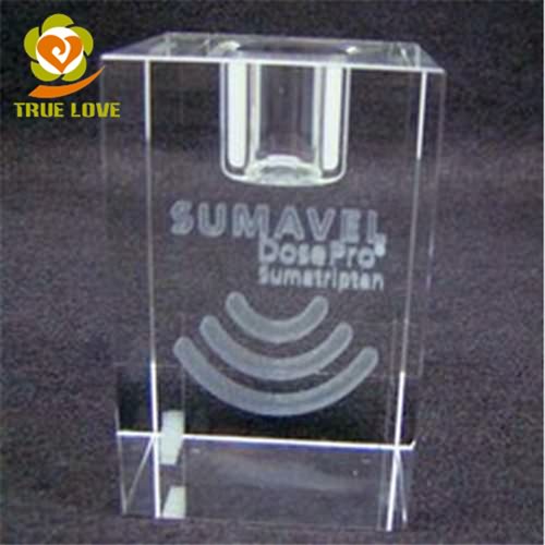 crystal candle holder