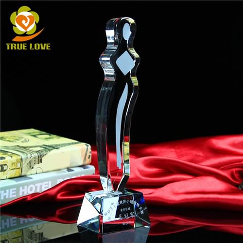 crystal glass dance trophies (2) crystal glass dance trophies (2)