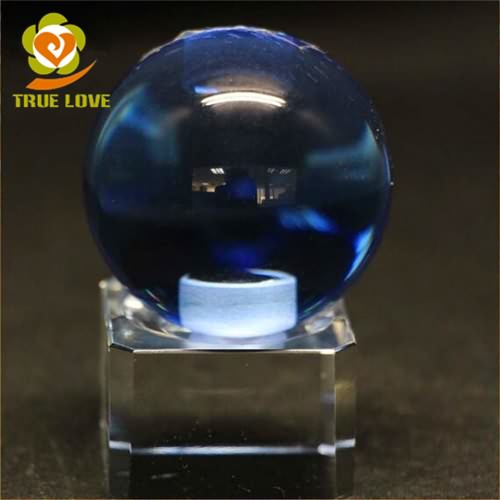 light blue crystal ball