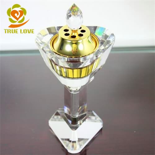 Clear Crystal Insence Burner (1)