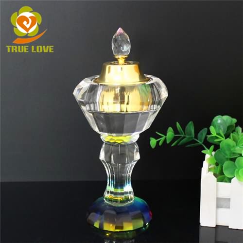 Copper Crystal Incense Burner (2)