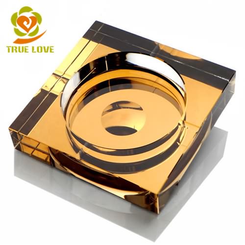 Crystal Cigar Ashtrays