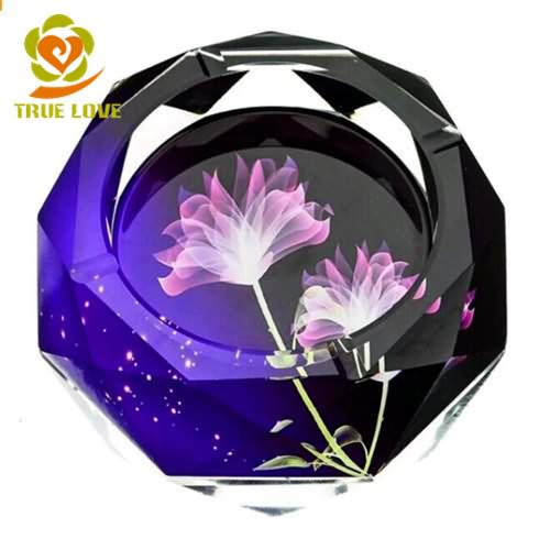 Crystal Cigarette Ashtray