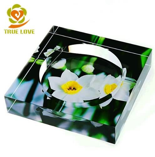 Crystal Glass Ashtray