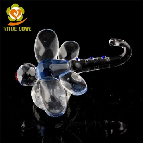 Crystal Glass Dragonfly Ornaments Crystal Glass Dragonfly Ornaments