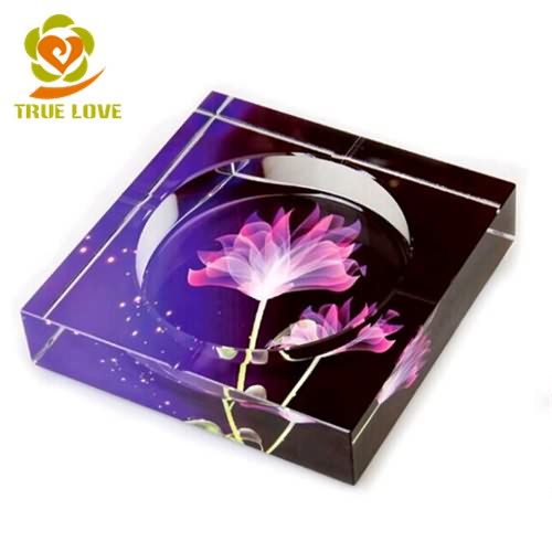 Crystal Glass Outdoor Cigar Ashtray (3)