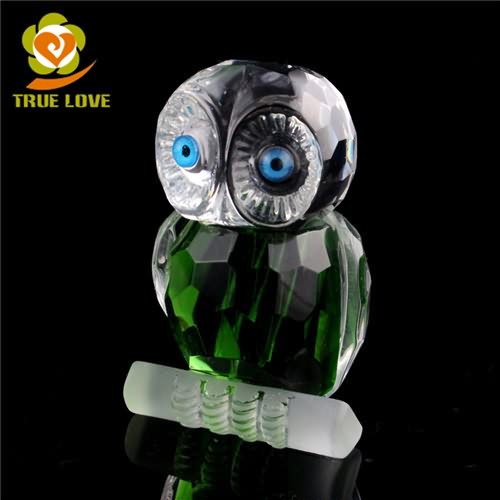 Crystal Glass Owl