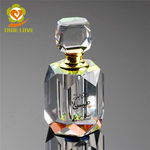 Faceted Crystal Perfume Bottles