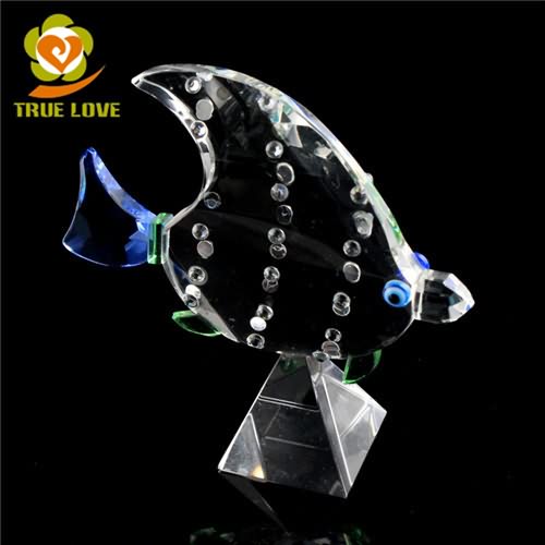 Glass Fish Sculpture