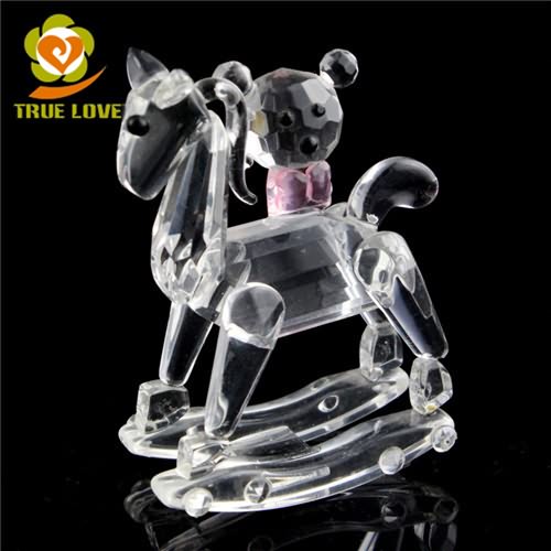 Glass Horse Figurines
