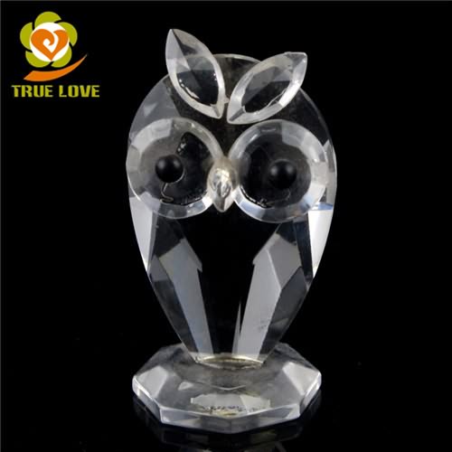 Glass Owl Animal Figurines (1)