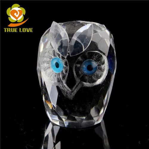 Glass Owl Animal Figurines