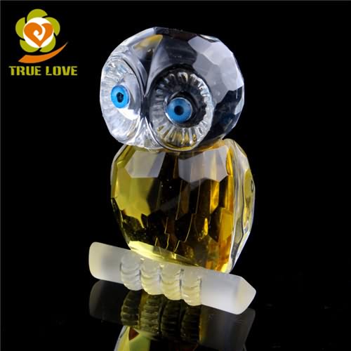Glass Owl Figurine