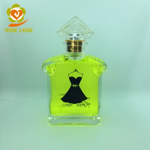 Glass Perfume Bottles With Crystal Stopper (1)