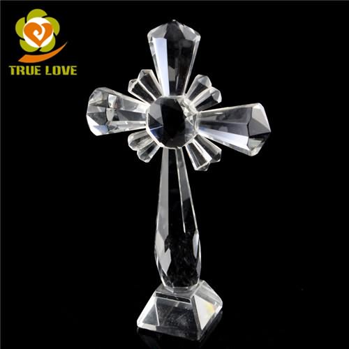 Crystal Cross Figurine