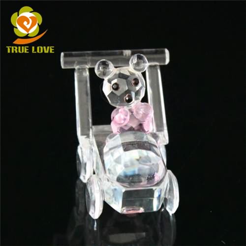 Crystal Mouse Animal Ornaments (4)