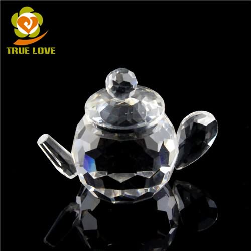 Crystal Teapot Figurines