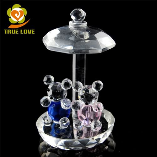 Crystal Teddy Bear Figurines
