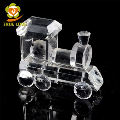 Crystal Train Figurines