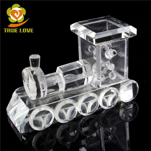 Crystal Train Figurines