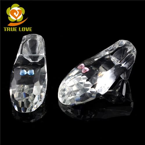 Glass High-heeled Shoes (2)