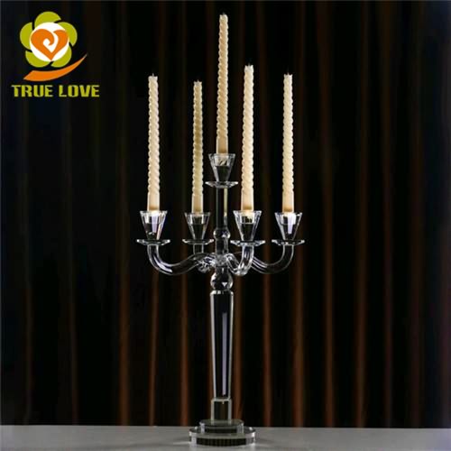 Crystal Candelabra Centerpieces (3)