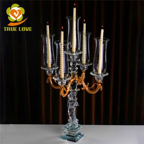 Crystal Glass Wedding Centerpiece (3)