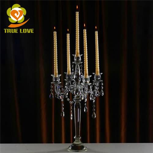 Glass Candelabras Candle Holder (1)